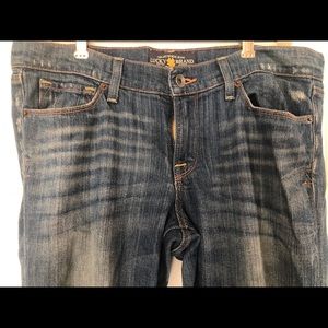 Lucky Brand Zoe Straight distressed jeans NWOT